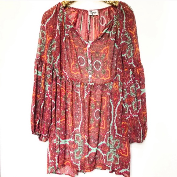 Show Me Your MuMu Dresses & Skirts - Show Me Your Mumu Paisley Babydoll Dress